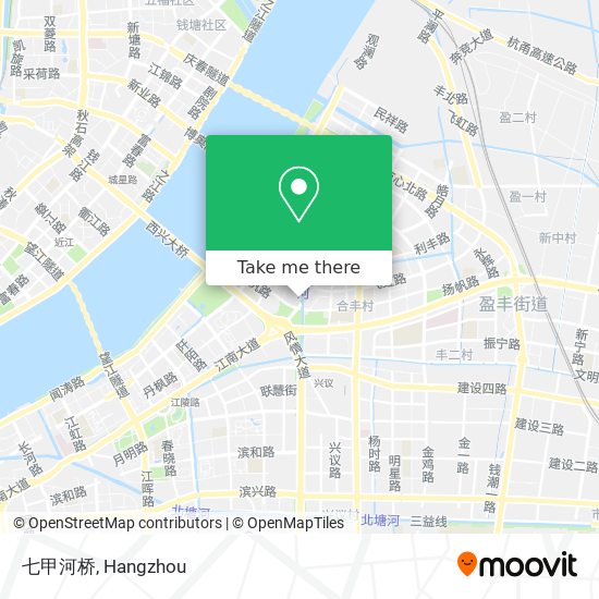 七甲河桥 map
