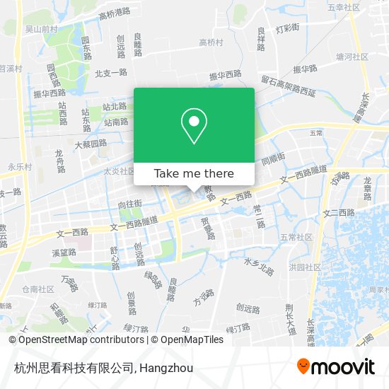 杭州思看科技有限公司 map