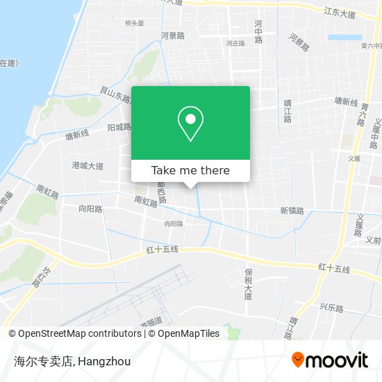 海尔专卖店 map