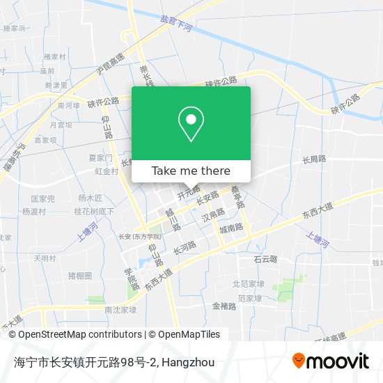 海宁市长安镇开元路98号-2 map