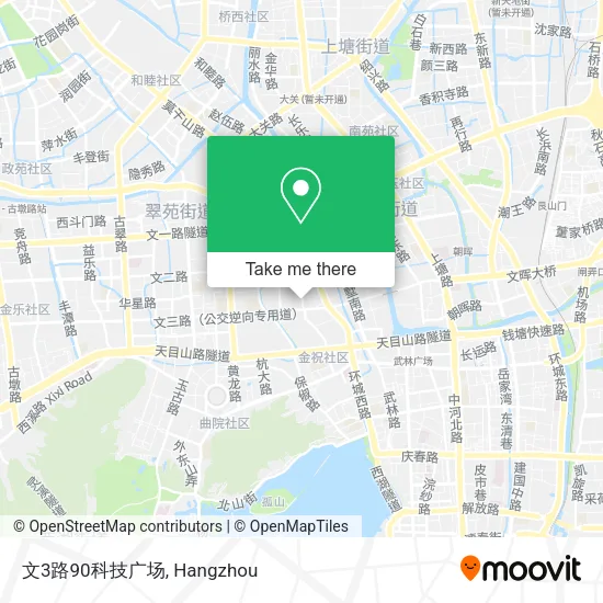 文3路90科技广场 map