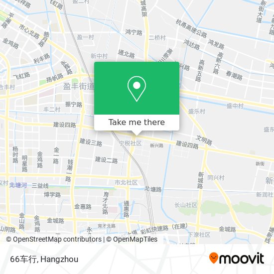 66车行 map