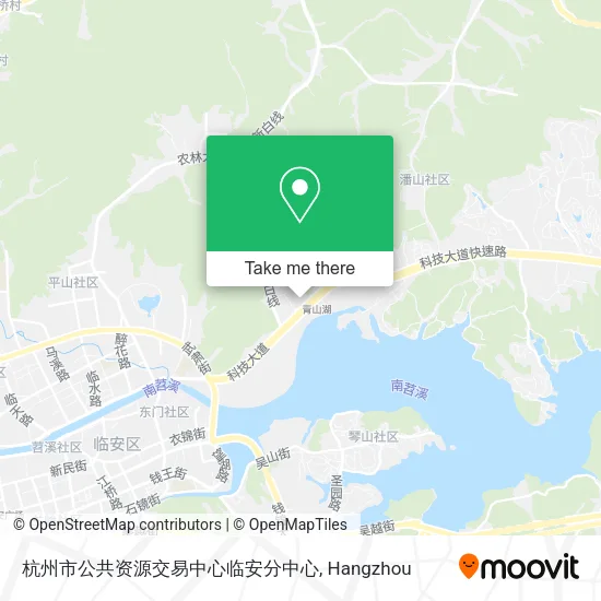 杭州市公共资源交易中心临安分中心 map