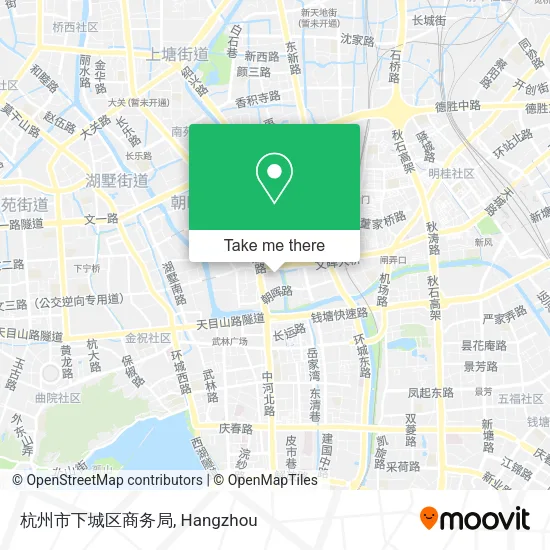 杭州市下城区商务局 map