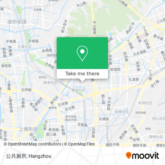 公共厕所 map