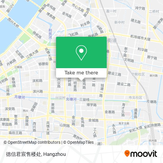 德信君宸售楼处 map