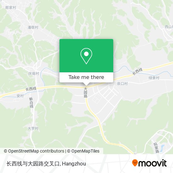 长西线与大园路交叉口 map