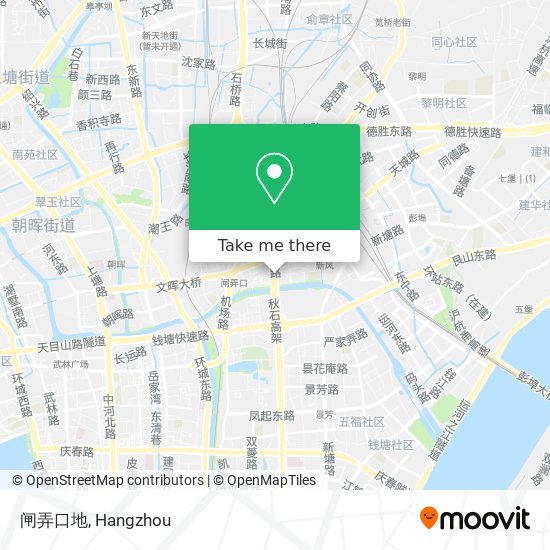 闸弄口地 map