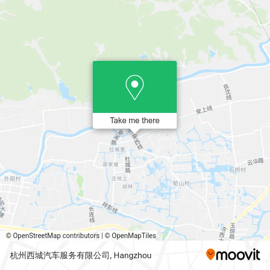 杭州西城汽车服务有限公司 map
