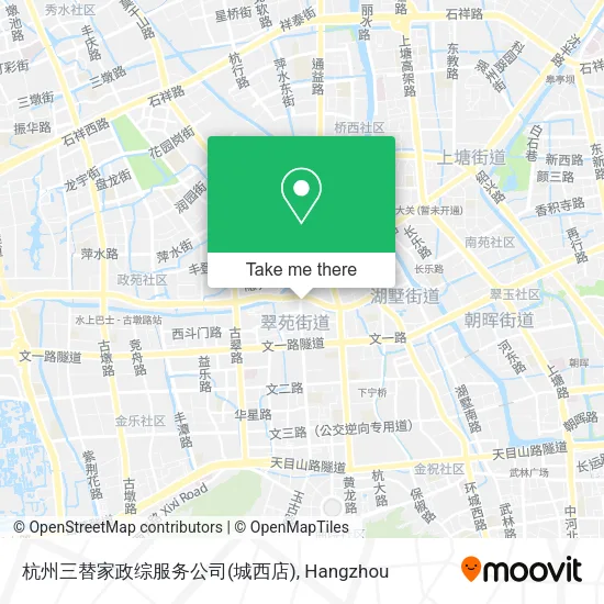 杭州三替家政综服务公司(城西店) map