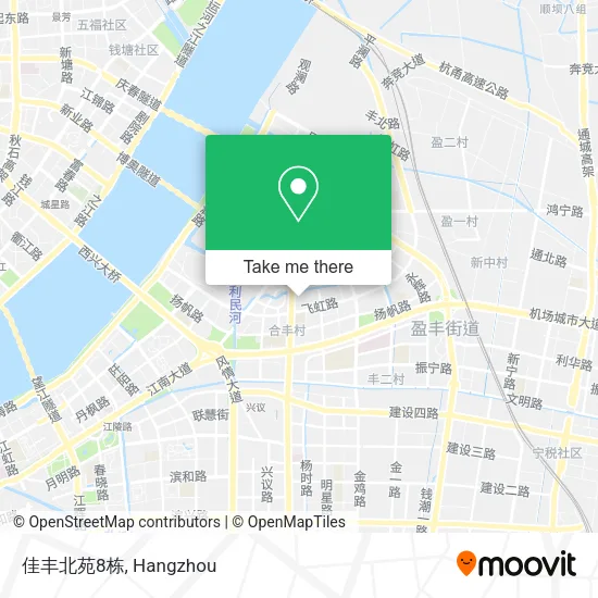 佳丰北苑8栋 map