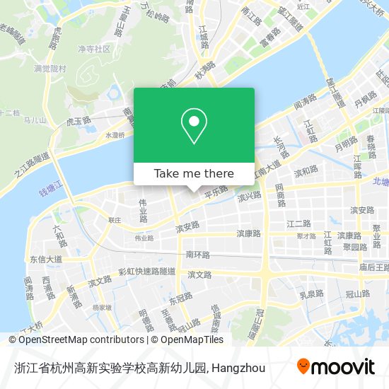 浙江省杭州高新实验学校高新幼儿园 map