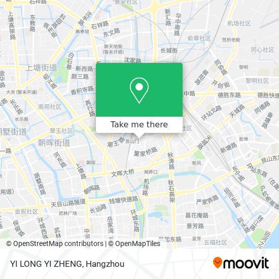 YI LONG YI ZHENG map