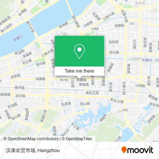 滨康农贸市场 map