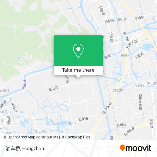 油车桥 map