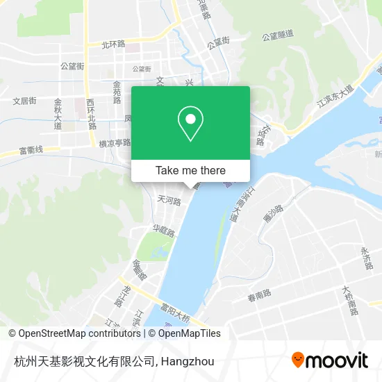 杭州天基影视文化有限公司 map