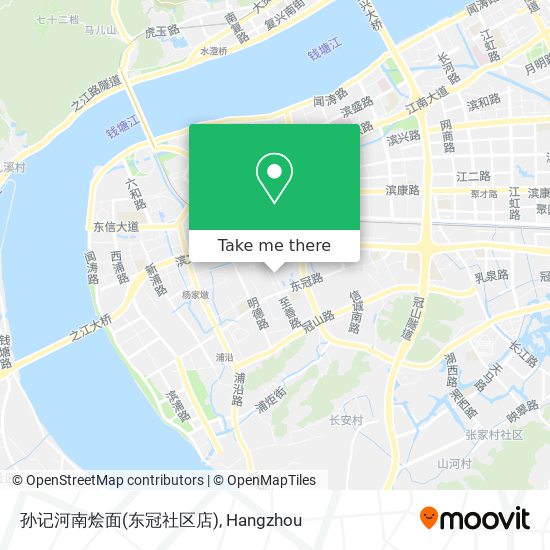 孙记河南烩面(东冠社区店) map