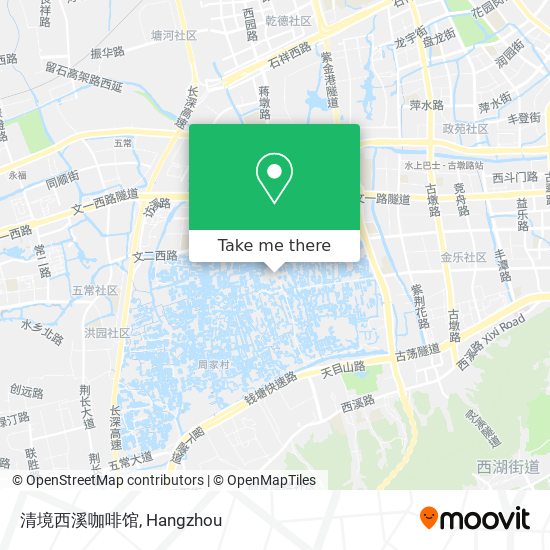 清境西溪咖啡馆 map