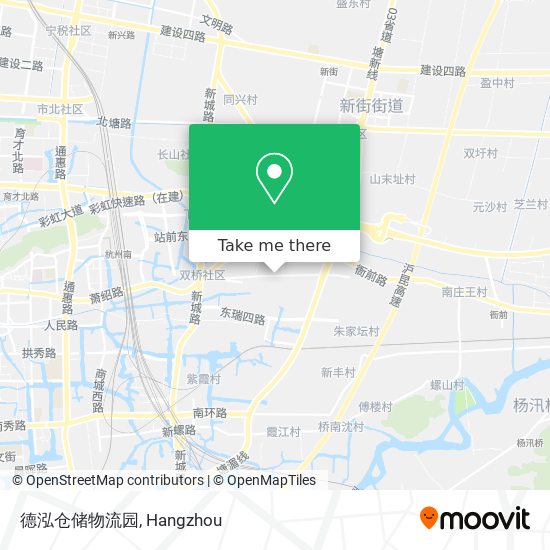 德泓仓储物流园 map