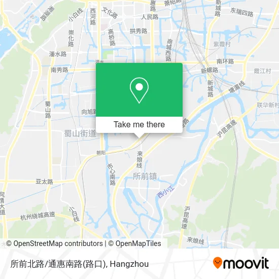所前北路/通惠南路(路口) map