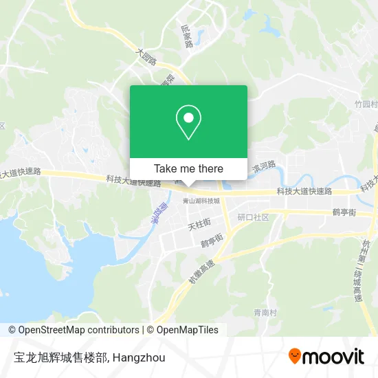 宝龙旭辉城售楼部 map