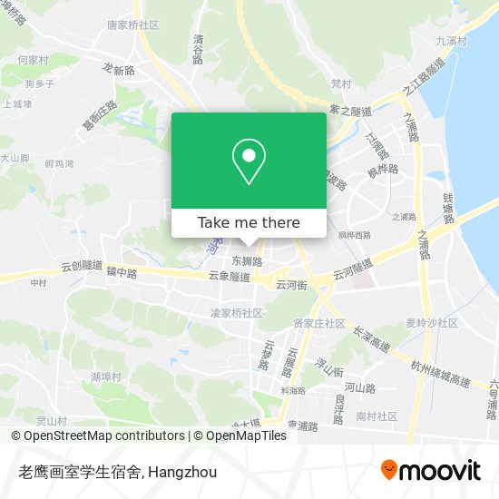 老鹰画室学生宿舍 map