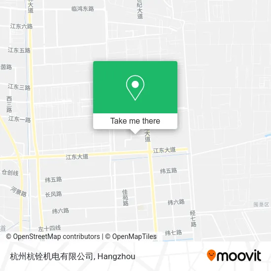杭州杭铨机电有限公司 map