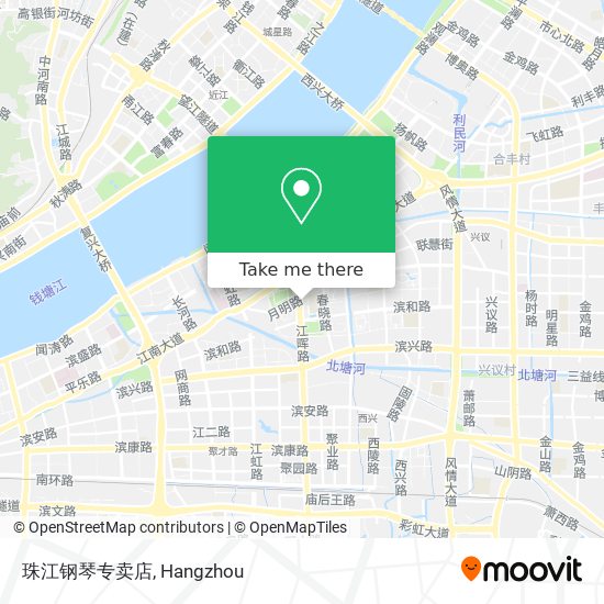 珠江钢琴专卖店 map