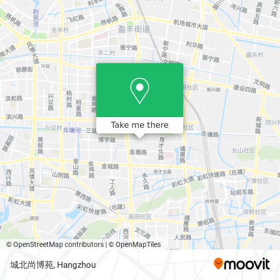 城北尚博苑 map