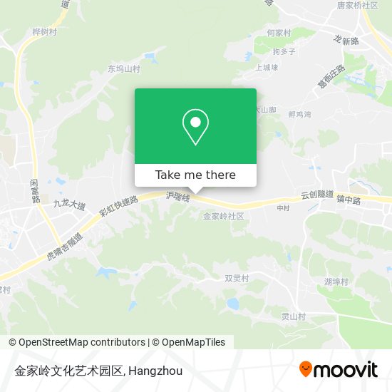 金家岭文化艺术园区 map