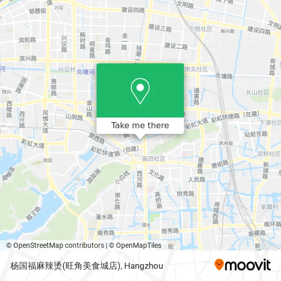 杨国福麻辣烫(旺角美食城店) map