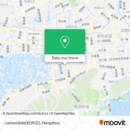 cannondale(杭州店) map