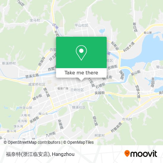 福奈特(浙江临安店) map