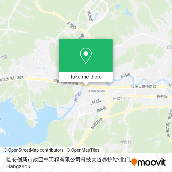临安创新市政园林工程有限公司科技大道养护站-北门 map