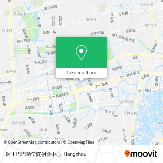 阿里巴巴商学院创新中心 map