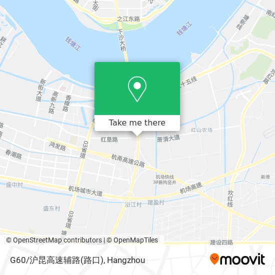 G60/沪昆高速辅路(路口) map