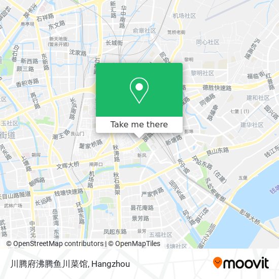 川腾府沸腾鱼川菜馆 map