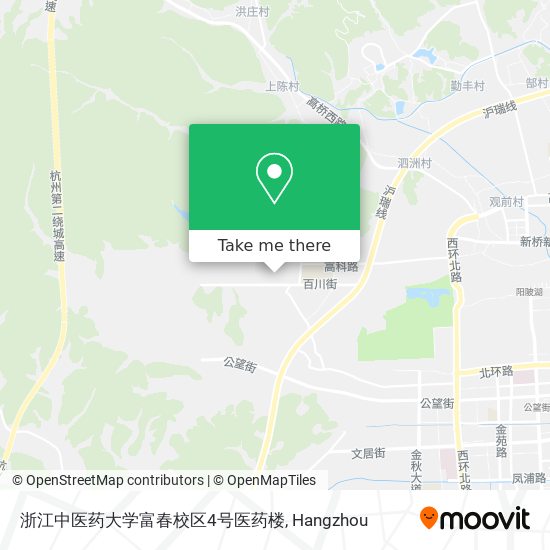 浙江中医药大学富春校区4号医药楼 map
