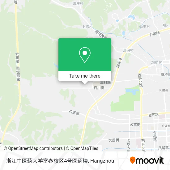 浙江中医药大学富春校区4号医药楼 map