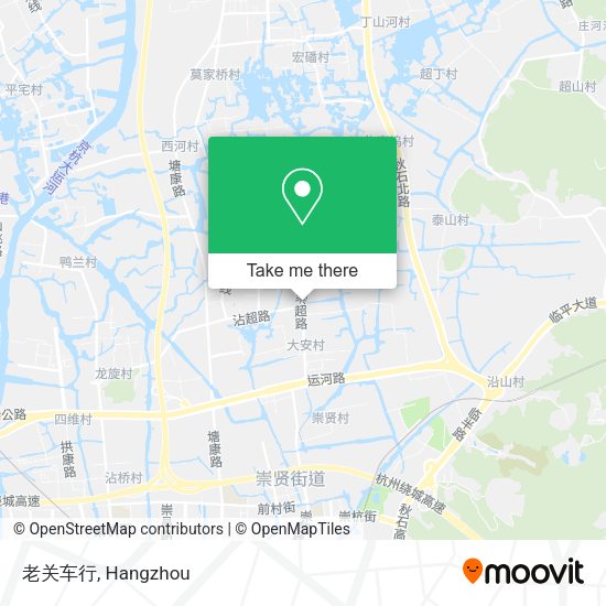 老关车行 map