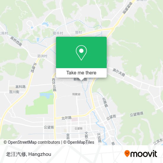 老汪汽修 map