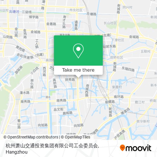 杭州萧山交通投资集团有限公司工会委员会 map