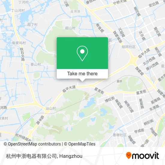 杭州申浙电器有限公司 map