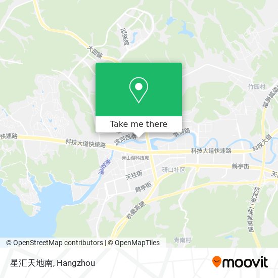 星汇天地南 map