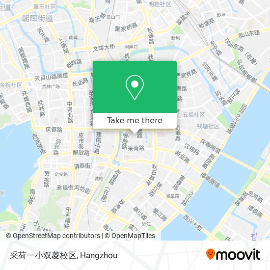 采荷一小双菱校区 map