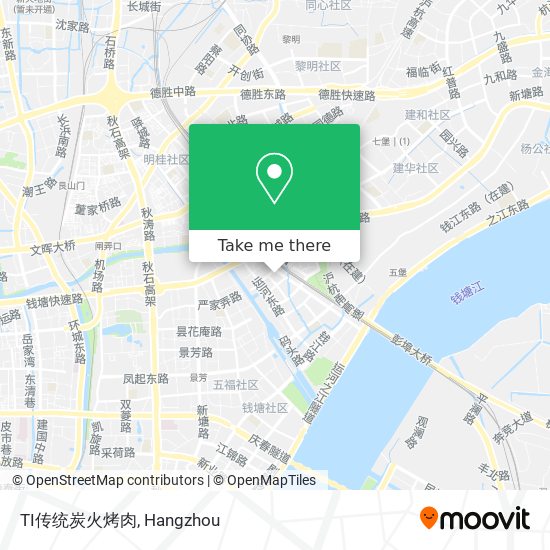 TI传统炭火烤肉 map