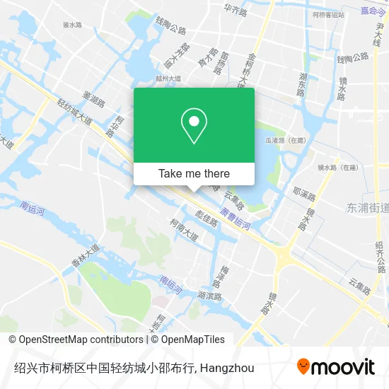 绍兴市柯桥区中国轻纺城小邵布行 map