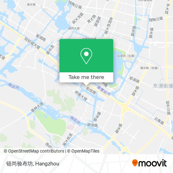 链尚验布坊 map