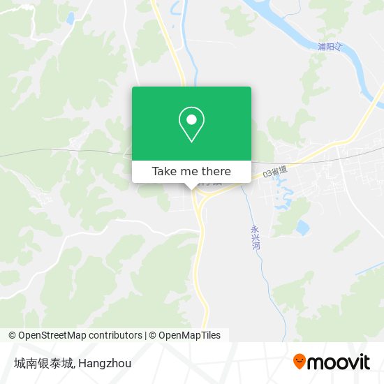 城南银泰城 map