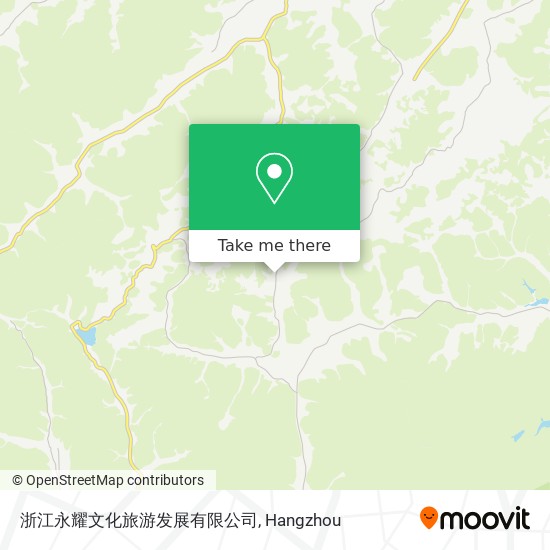 浙江永耀文化旅游发展有限公司 map